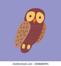 Icon Character Cute cartoon Owls