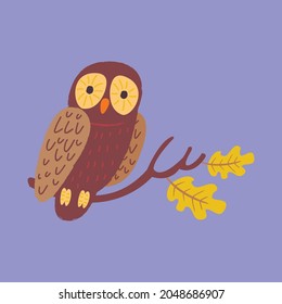 Icon Character Cute cartoon Owls