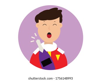 Carácter de icono para mostrar tu profesión, expresión y género.