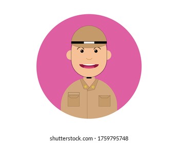 Icon character to show your profession, expression and gender.