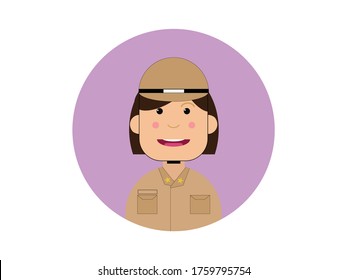 Icon character to show your profession, expression and gender.