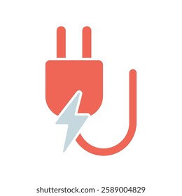 Icon a charge, isolated against a clean background.