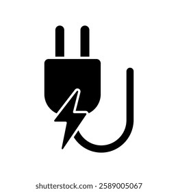 Icon a charge, isolated against a clean background.