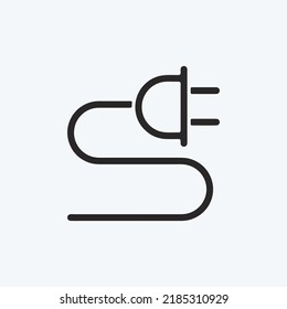 Icon Charge. suitable for education symbol. glyph style. simple design editable. design template vector. simple illustration