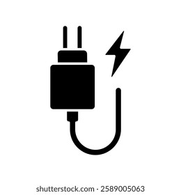 Icon a charger, isolated against a clean background.
