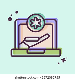 Icon Chat Bubbles. related to Dropshipping symbol. MBE style. design editable