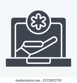 Icon Chat Bubbles. related to Dropshipping symbol. glyph style. design editable