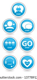 Icon of a chat symbol