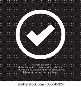 icon of check box 