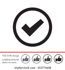 icon of check box 