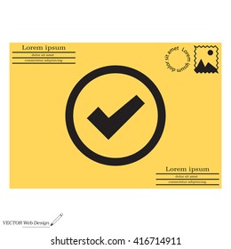 icon of check box 