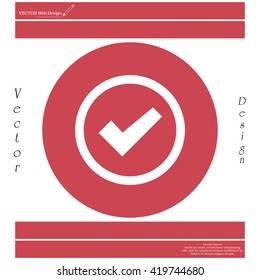 icon of check box 