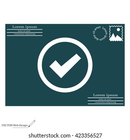 icon of check box 
