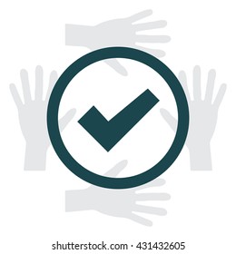 icon of check box 
