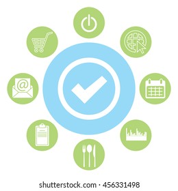icon of check box 