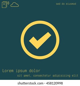 icon of check box 