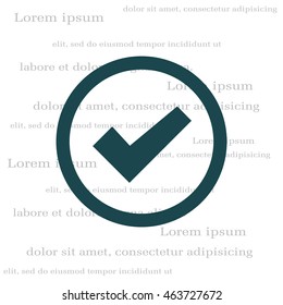 icon of check box 