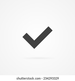 Icon of check mark sign.