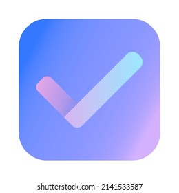 icon checklist color soft purpel