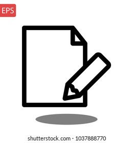 Icon checklist Single Icon Graphic Design