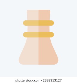 Icon Chemex. related to Coffee symbol. flat style. simple design editable. simple illustration