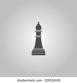 Icon chess bishop.