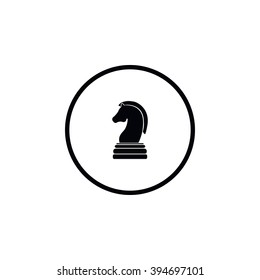 Icon chess horse.
