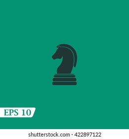 Icon chess horse.