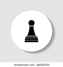 Icon chess pawn.