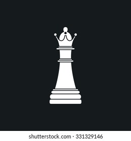 Icon chess queen.
