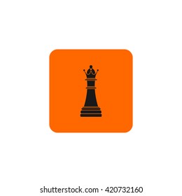 Icon chess queen.
