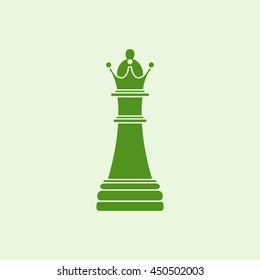 Icon chess queen.