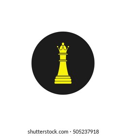 Icon chess queen.