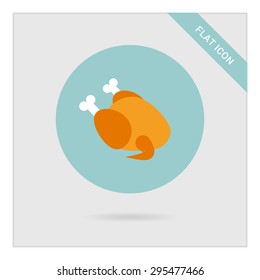 Icon of chicken fowl