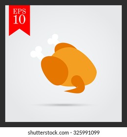 Icon of chicken fowl