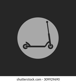 icon of child scooter
