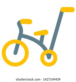 Icon of children's bike