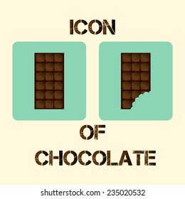 icon of chocolate