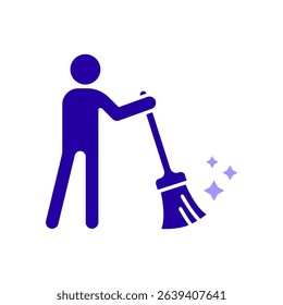 Icon a chore, isolated against a clean background.