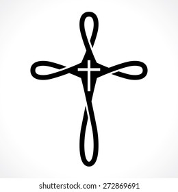 Icon Of The Christian Cross