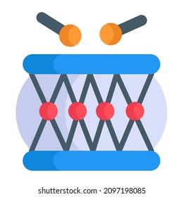 icon, Christmas and celebrations. flat symbol collection. Editable vector Design