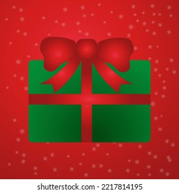 Icon Christmas with decorated tree and gift boxes. Colorful presents for holiday. Modern design. Christmas and New Year elements for decoration.