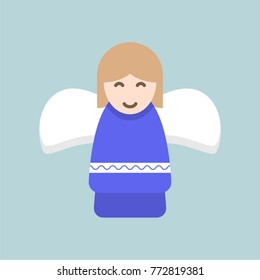 icon Christmas fairy