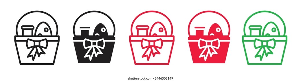 Icon for Christmas Present Baskets Filled with Holiday Cheer