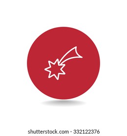 Icon of Christmas Star. 