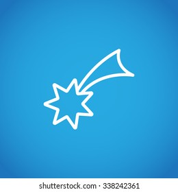 Icon of Christmas Star. 