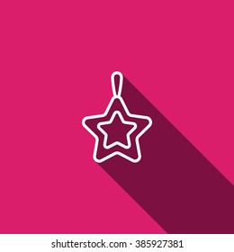 Icon of Christmas Star. 