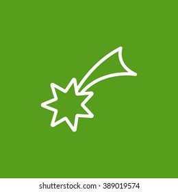 Icon of Christmas Star. 