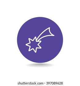 Icon of Christmas Star. 