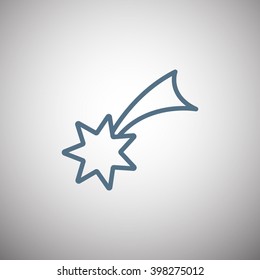 Icon of Christmas Star. 